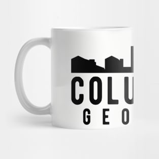 Columbus Georgia Skyline Logo Mug